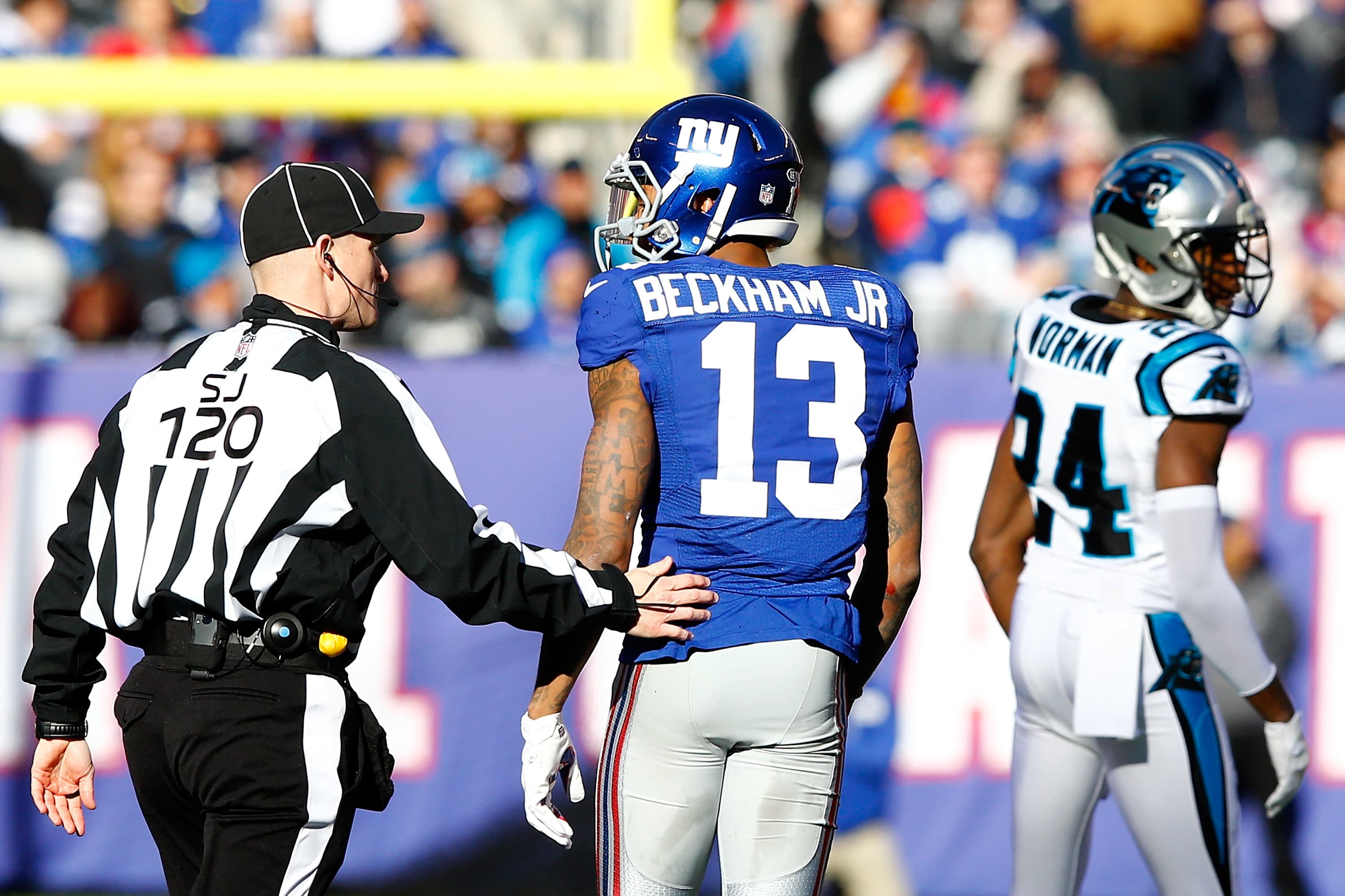 Catch by Giants' Odell Beckham Jr. Made for a Great Picture - The New York  Times