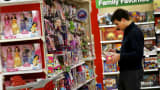 A shopper looks in the toy department of a Target store in Chicago.
