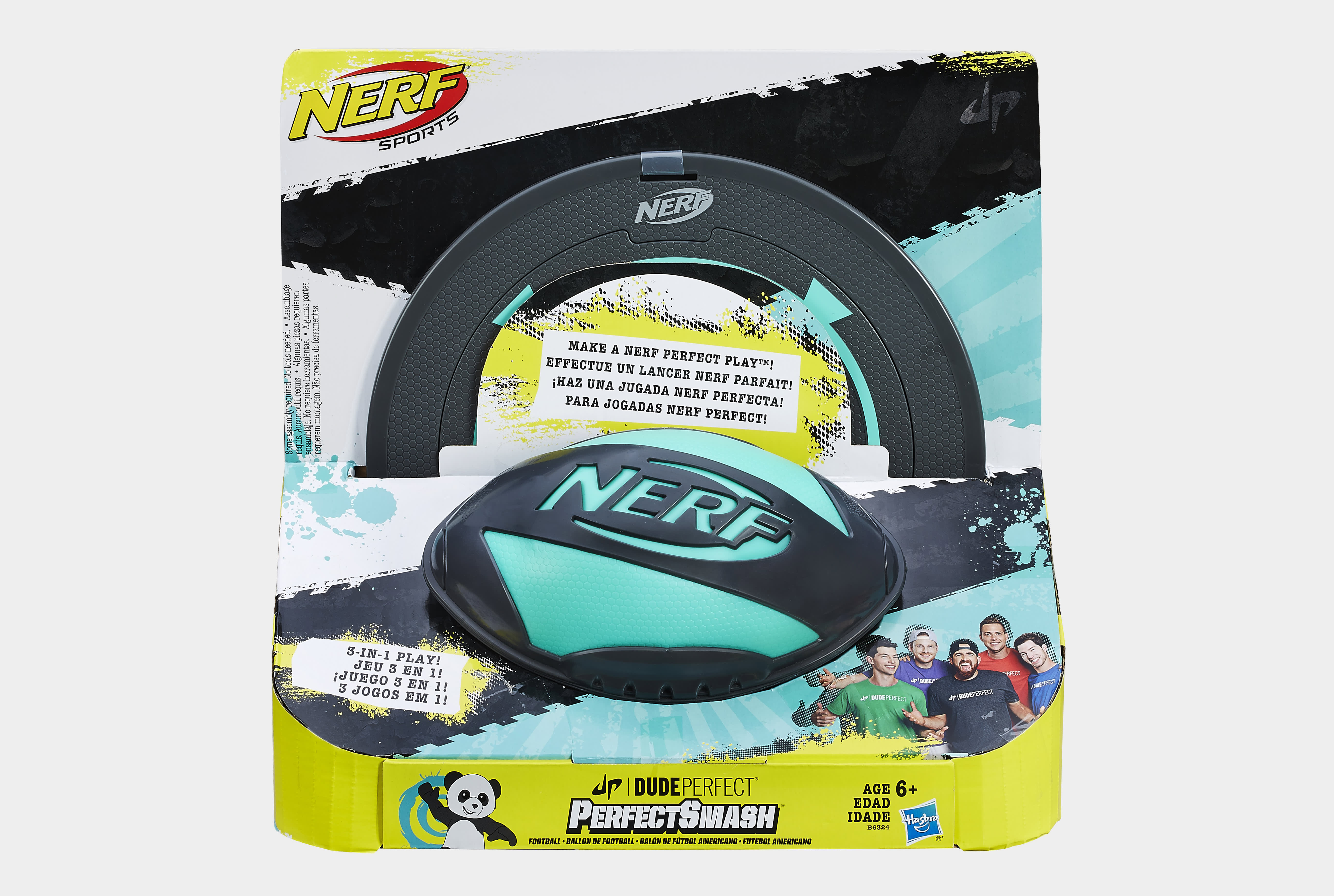 NERF Sports Dude PerfectSmash Football for sale online 