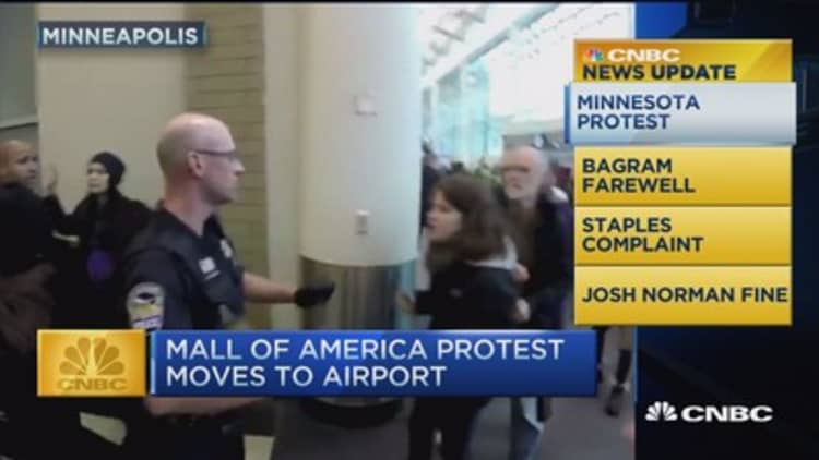 CNBC update: Minnesota protest 