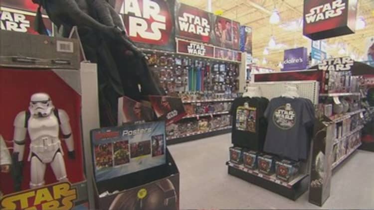 Star Wars Merchandise is in high demand