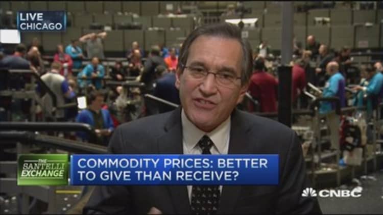 Santelli Exchange: Commodity prices