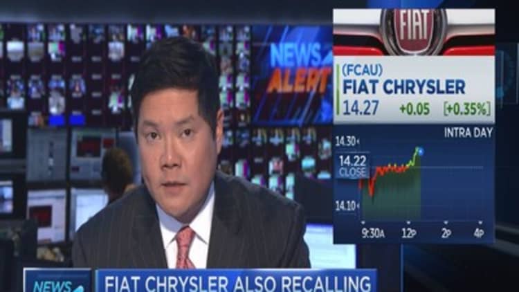 Fiat Chrysler recalls 353K SUVs in US 