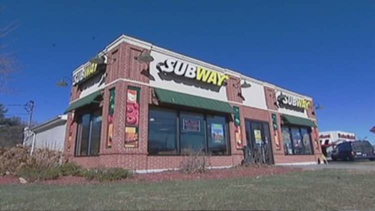 Subway switching to cage-free eggs by 2025