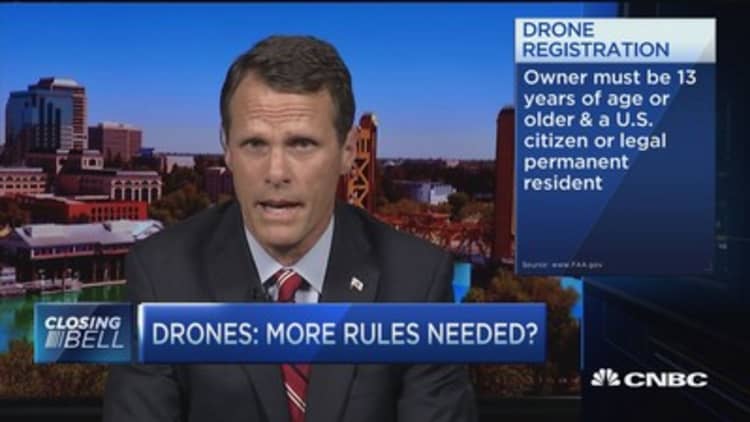 Senator Gaines: Drone regulations not strict enough