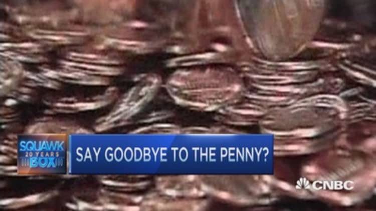 Demise of the penny?
