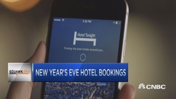 Last-minute NYE hotel reservations