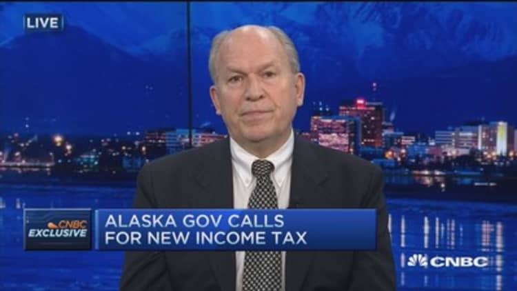Alaska governor: Why oil's collapse means we need an income tax