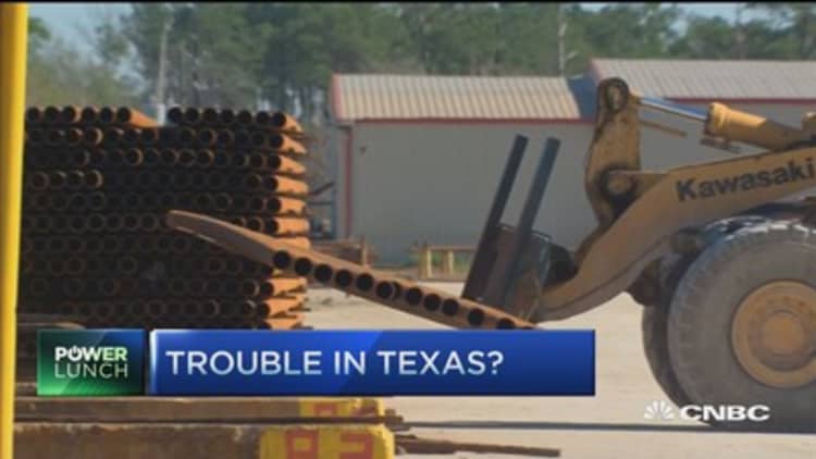 Texas feeling the impact of low oil prices