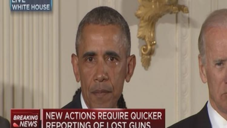 President Obama announces executive actions on guns