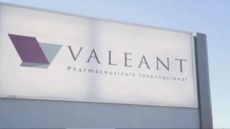 Valeant appoints ex-CFO Schiller as interim CEO