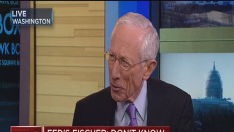 Fed's Fischer: Decline in oil won't go on forever