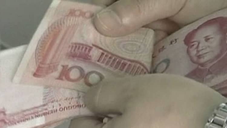 Offshore Chinese yuan slips to five-year low