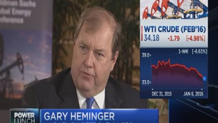 Oil will hit $30 a barrel before it hits $50: CEO