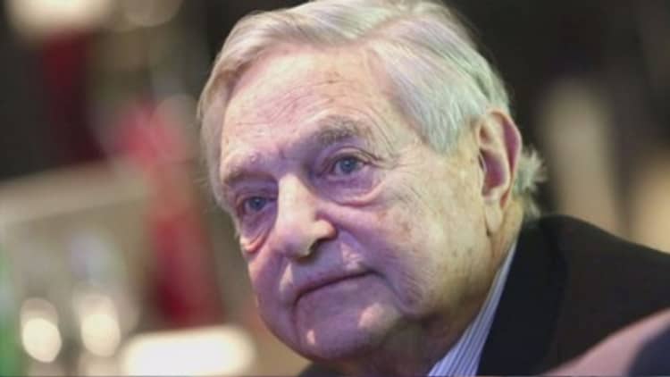 Soros says it's the 2008 crisis all over again