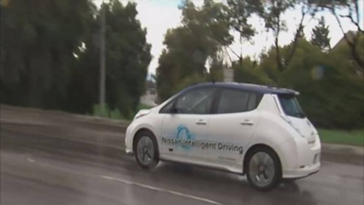 Nissan's driverless car coming quickly