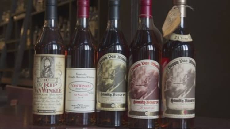 Prized Pappy Van Winkle whiskey may be destroyed
