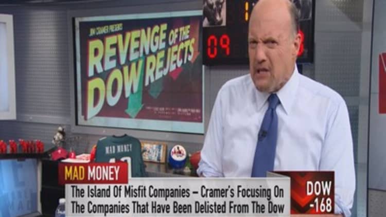 Cramer: Revenge of the Dow rejects? 