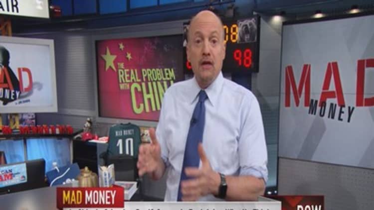 Cramer: Real China worries not with its stock market
