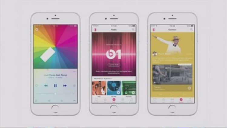 Apple tops 10M music streaming subscribers 