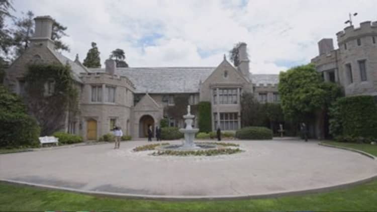 Playboy Mansion for sale, with one condition