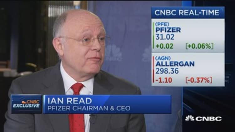 Pfizer CEO: Majority of drugs developed by pharma industry