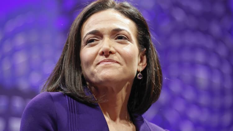 Watch CNBC's full interview with Facebook COO Sheryl Sandberg