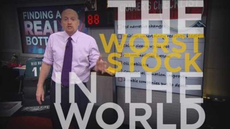 Cramer Remix: The worst stock in the world