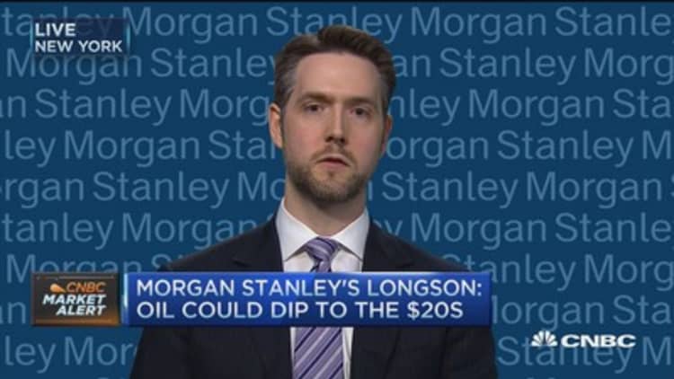 Oil could dip to $20s: Morgan Stanley's Longson