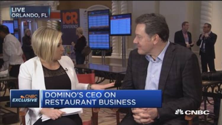 Domino's CEO: Feeling good about our brand