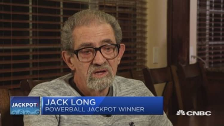The 'agony' of winning the lottery