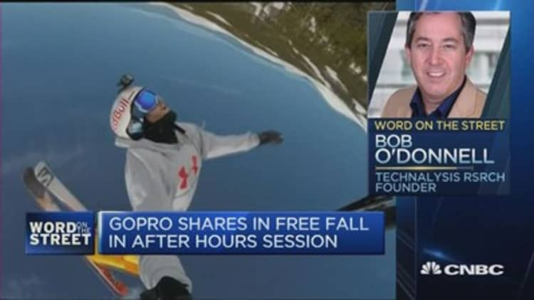 'GoPro is increasingly looking like a one-trick pony'