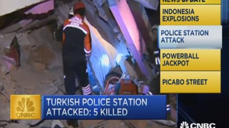 CNBC update: Police station attack