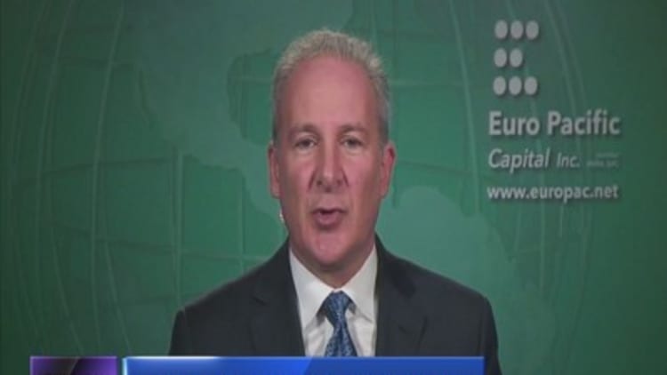 How to bet against the U.S. dollar: Peter Schiff