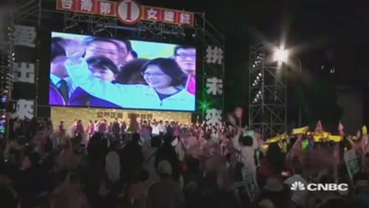 Taiwan heads for the presidential polls