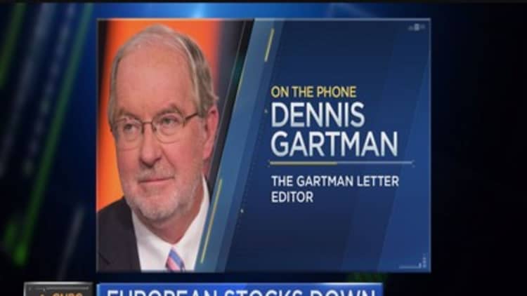 Gartman: Cash is 'the best place to be'