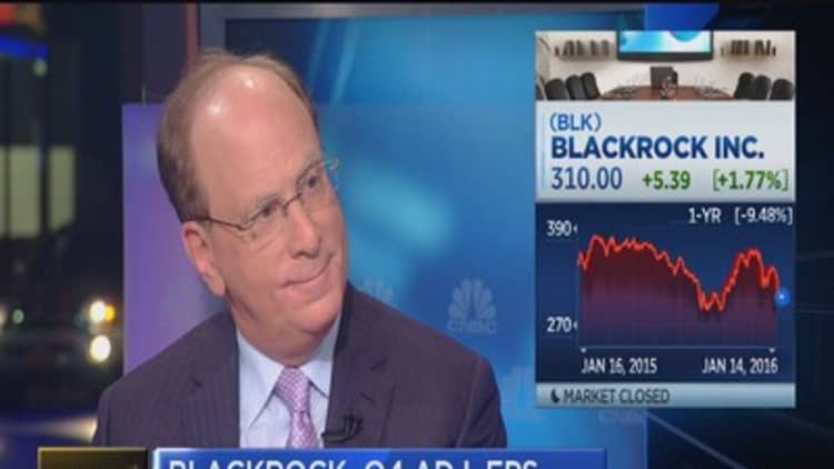BlackRock CEO: Expect another 10% correction