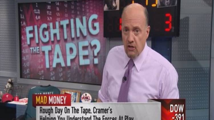 Cramer: Ever since the Fed started tightening ...