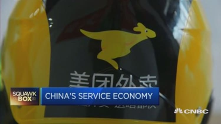 China's services businesses to drive the economy?