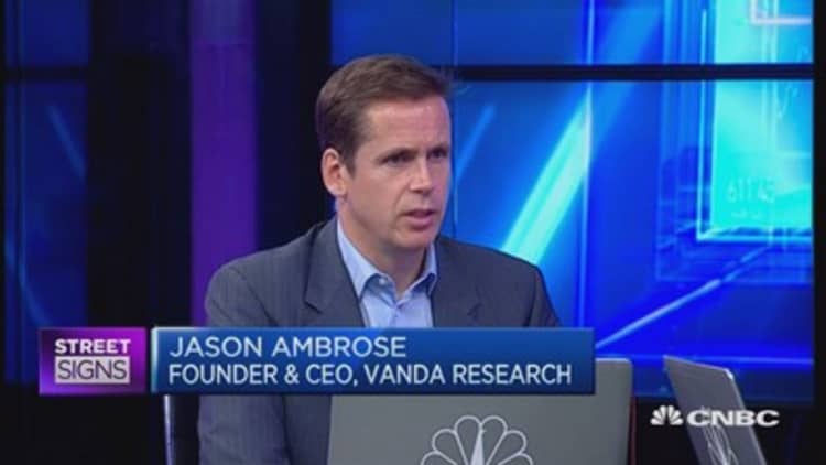 It's hard to be excited about China: Vanda Research