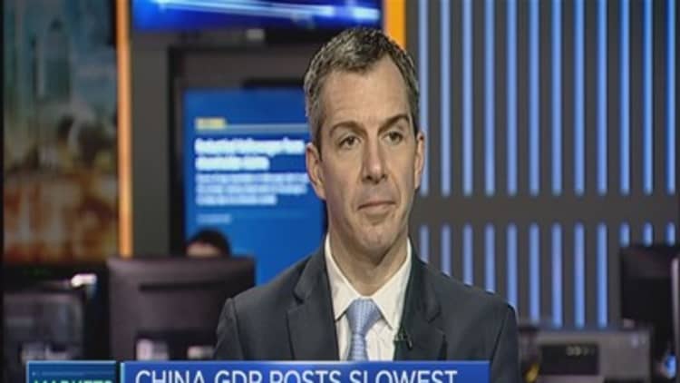 Slow China GDP is a concern: Head of equities