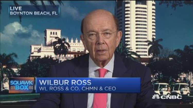 Wilbur Ross: Energy bonds 'blasted to smithereens'