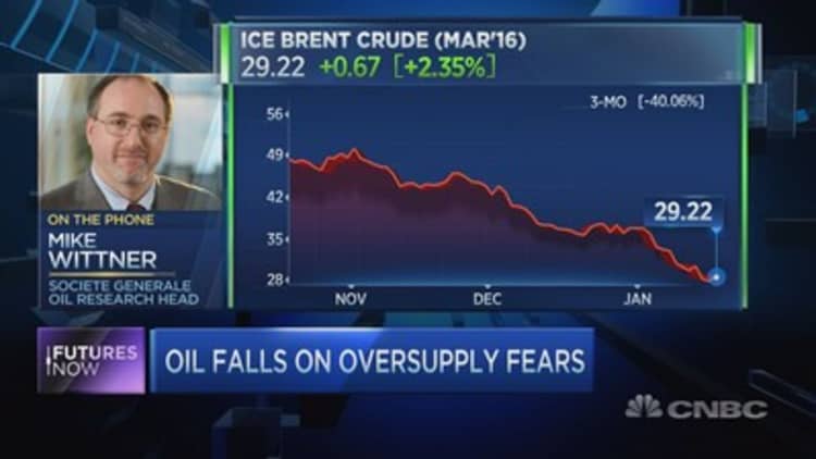 Crude oil is heading above $40: SocGen