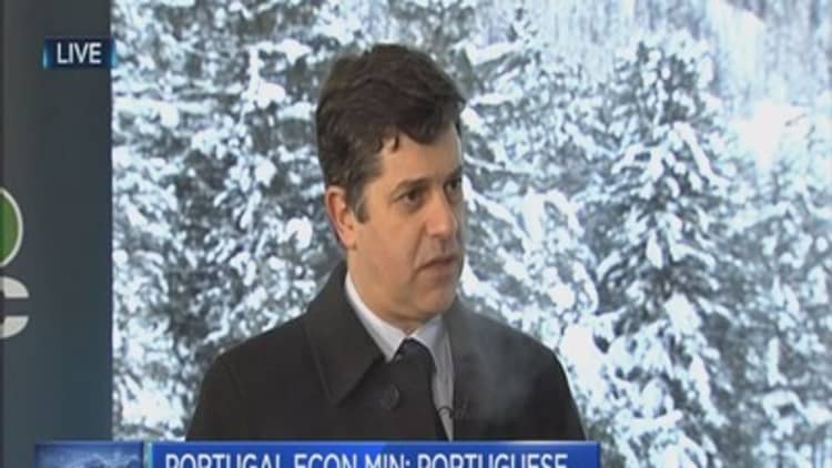 Portugal’s financial system is improving: Econ. min