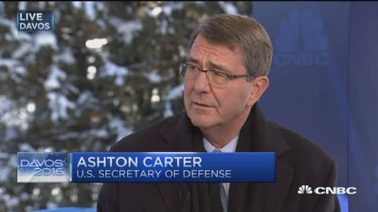 Sec. Carter: There will be boots on the ground