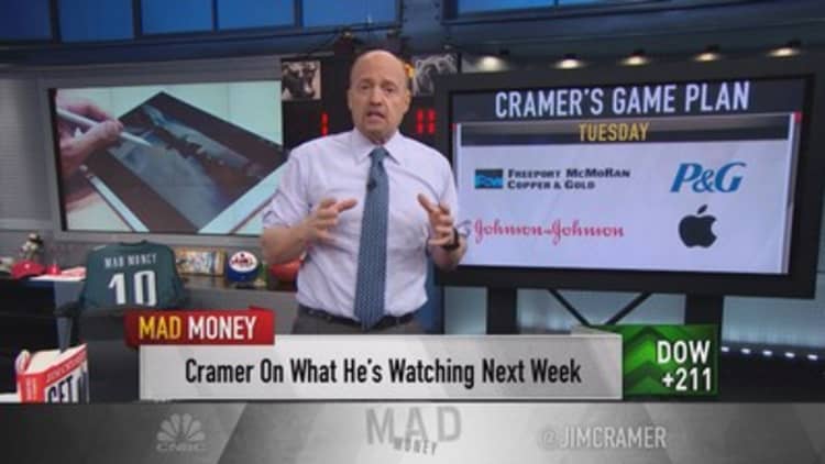 Cramer game plan: It's earnings Super Bowl kickoff