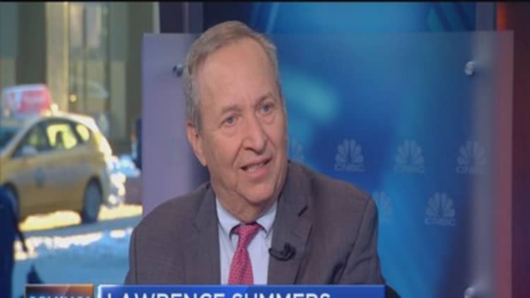 'Quite a while' for high priced oil: Larry Summers