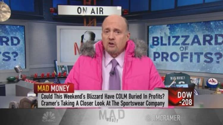Cramer: Let it snow! Best way to play the blizzard