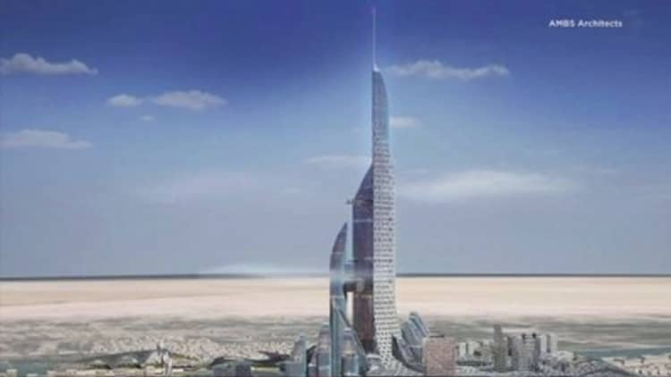 Architects plan the world's tallest building