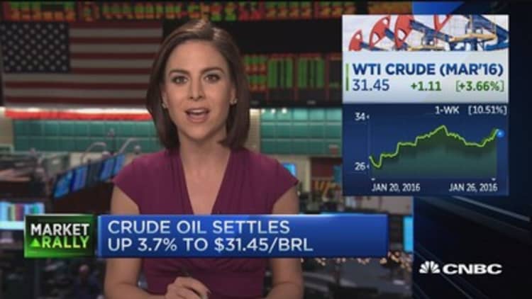 Oil prices swing on market volatility